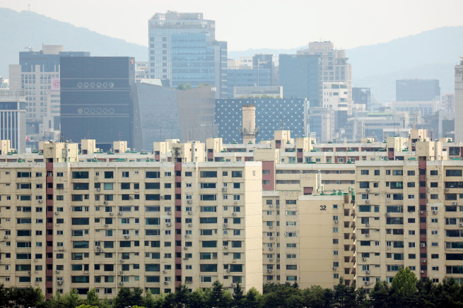 ▲강남구 압구정동 아파트의 모습. (사진제공=연합뉴스)