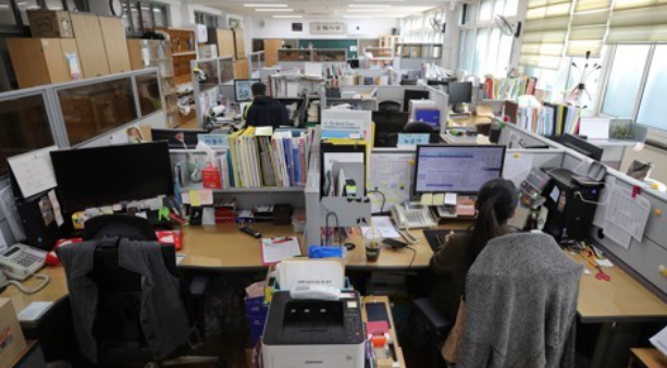 ▲교무실 사진. (연합뉴스)