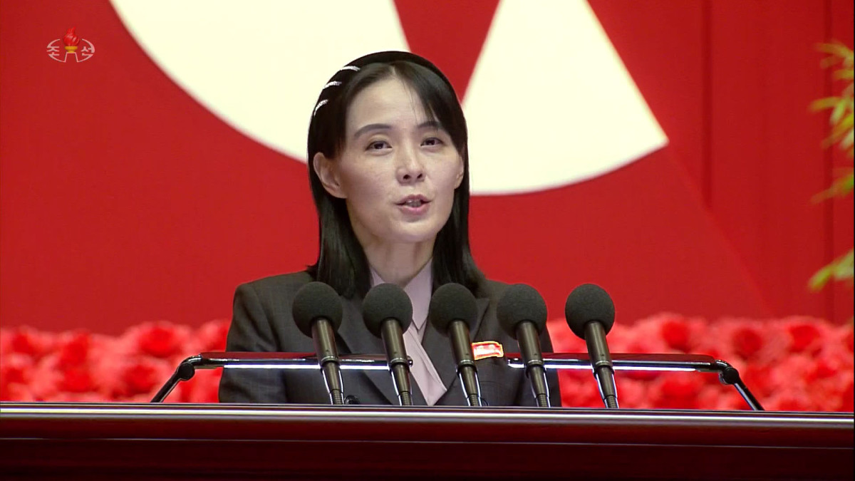 ▲김여정 북한 노동당 부부장 (뉴시스)