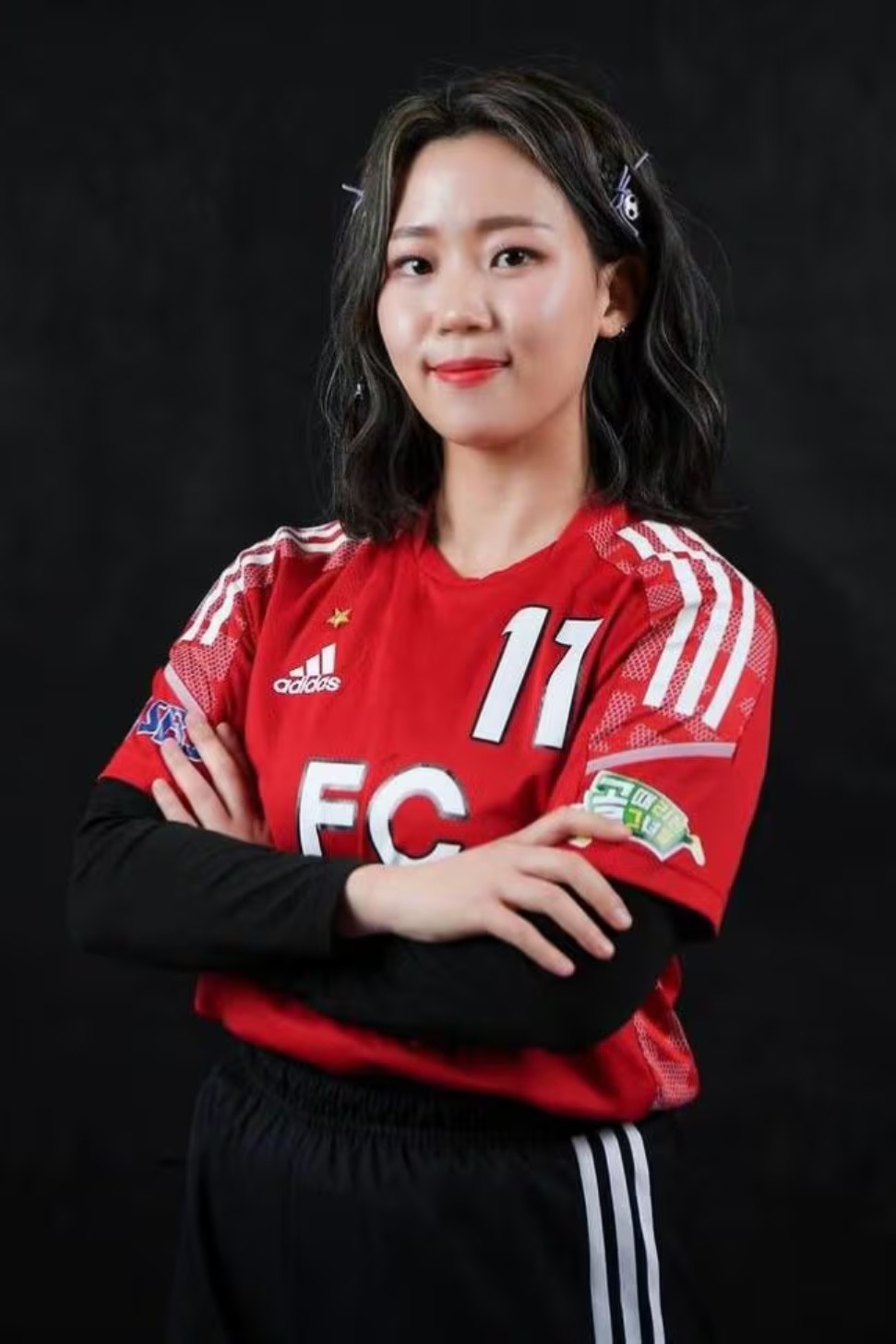 ▲국가대표 축구선수 황희찬의 친누나 황희정. (출처=SBS)