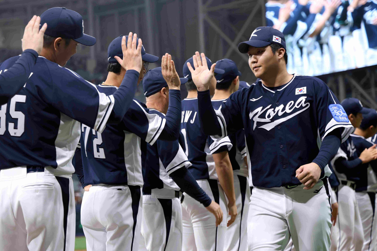 ▲WBC 대표팀, 연습경기 삼성에 3-4 패…정우주 피홈런 (사진제공=KBO)
