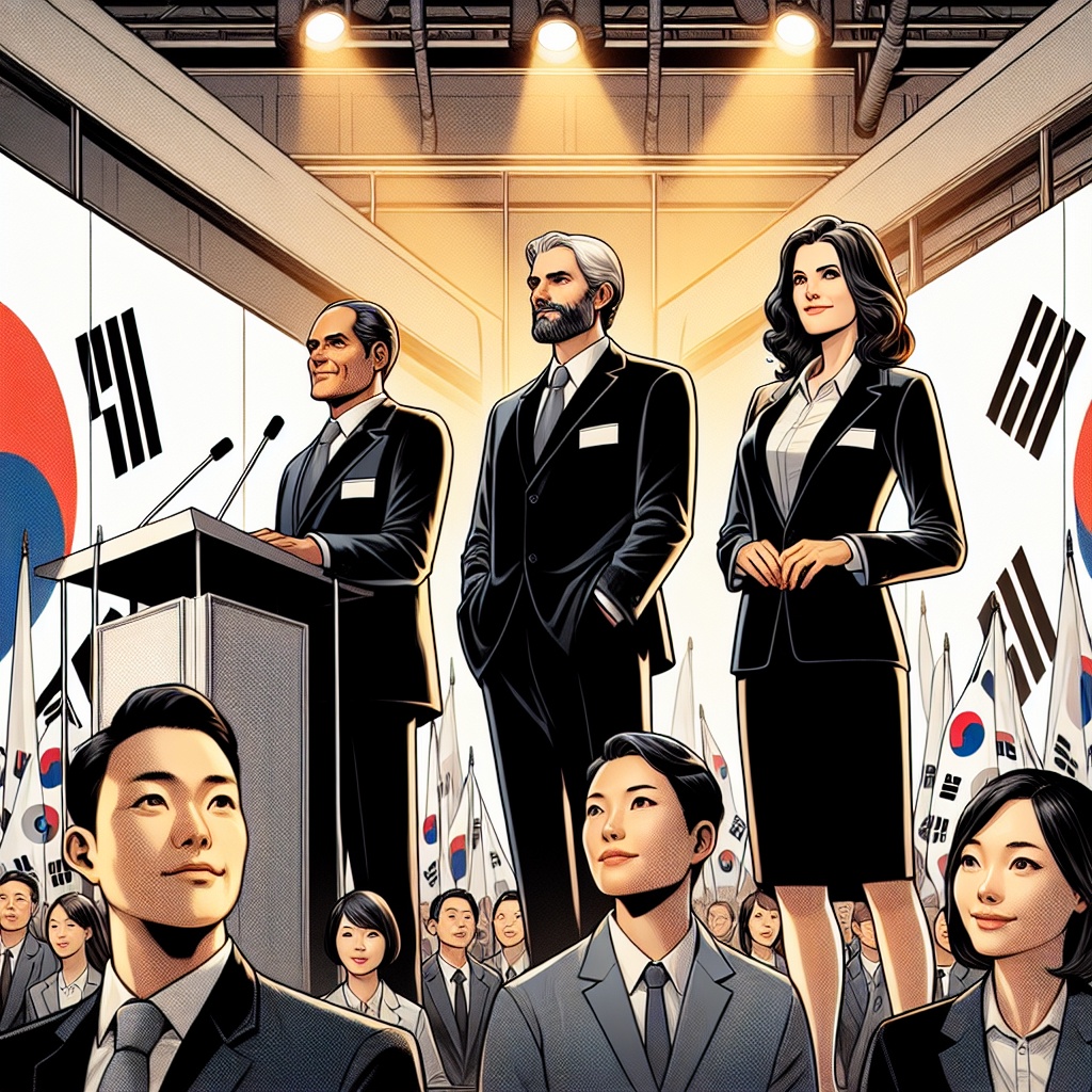 ▲6.3 지방선거에 출마하는 후보들 이미지. (김재학 기자·오픈AI 달리)