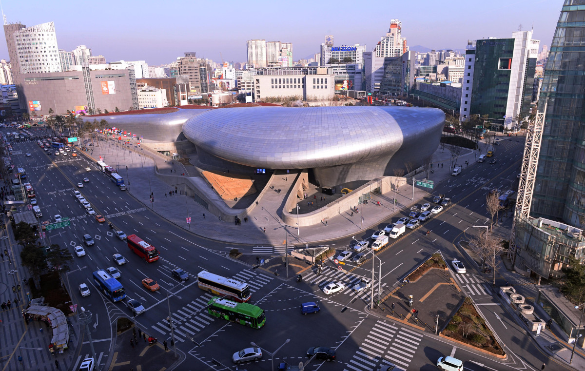 ▲동대문디자인플라자 전경. (뉴시스)