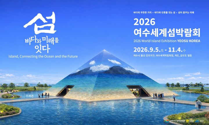 ▲2026여수세계섬박람회조직위원회 포스터. (사진제공=2026여수세계섬박람회조직위원회)