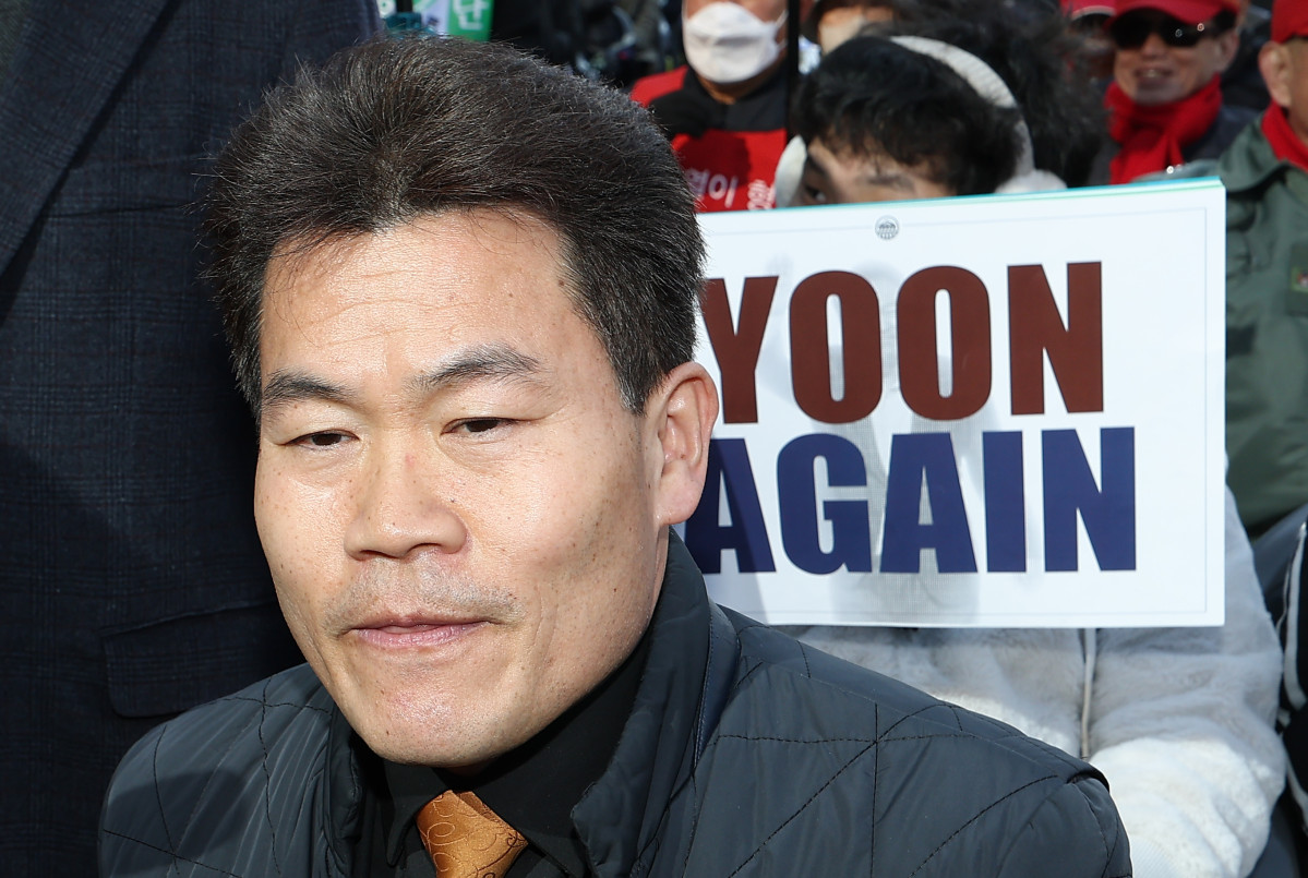 ▲한국사 강사 출신 보수 유튜버 전한길 (연합뉴스)
