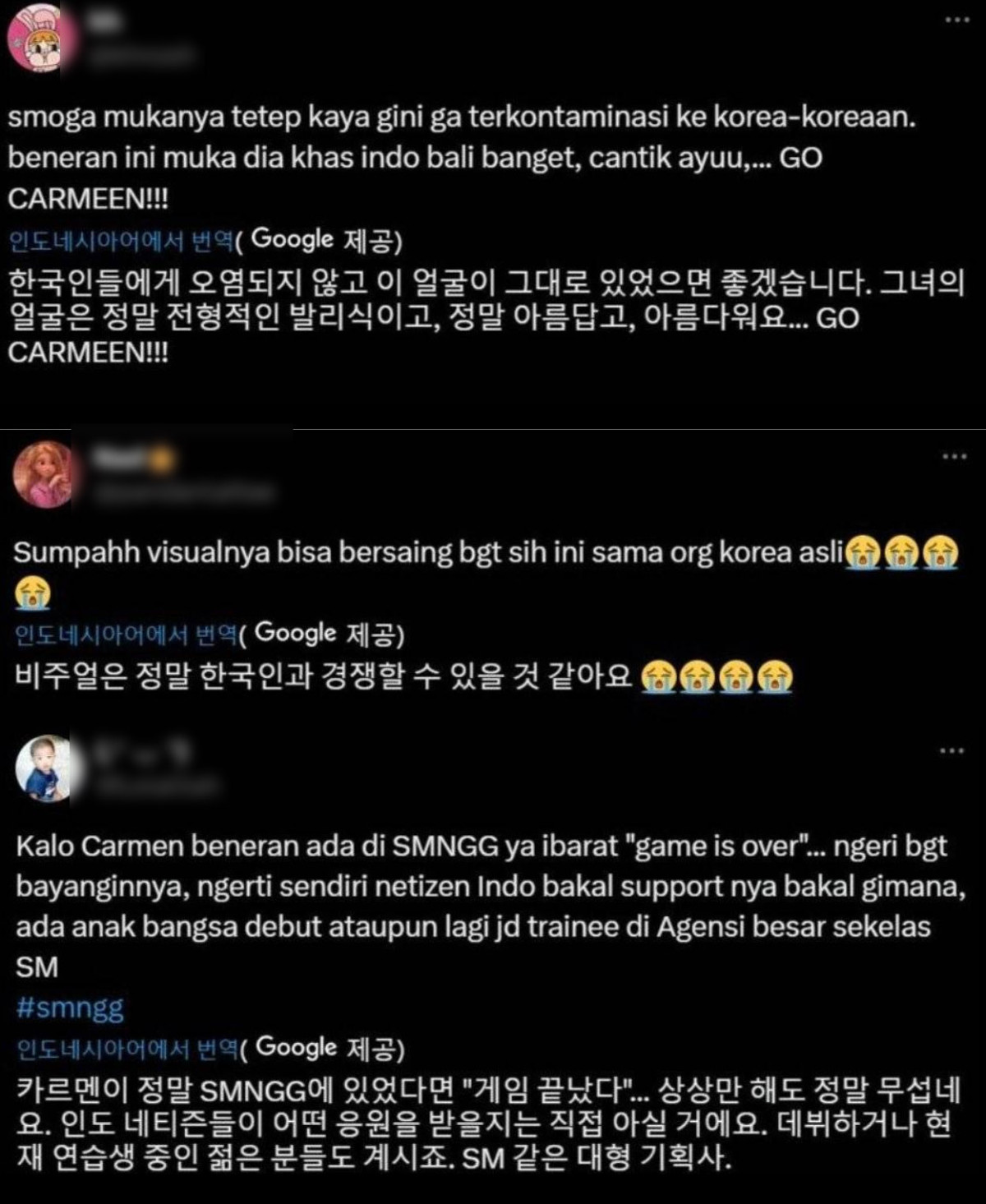 ▲"부럽고도 싫은 한국"…동남아 불매운동 이면, 블랙핑크 리사·하투하 카르멘으로 향한 동남아 국가적 자부심 (출처=X 캡처)