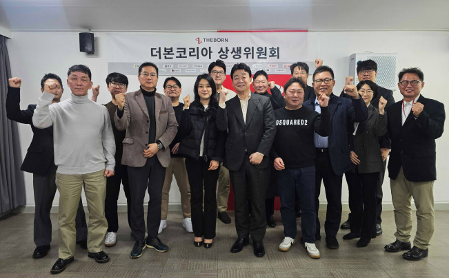 ▲23일 오전 10시 더본코리아 서울 서초구 별관 창업설명회장 회의실에서 열린 제5차 ‘더본코리아 상생위원회’ 정례회의. (사진제공=더본코리아)