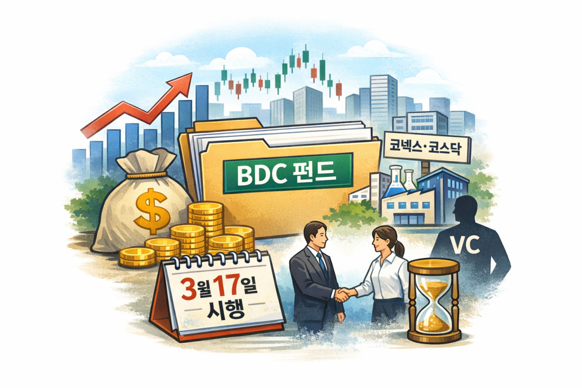 ▲BDC 펀드 이미지 (챗GPT 생성)