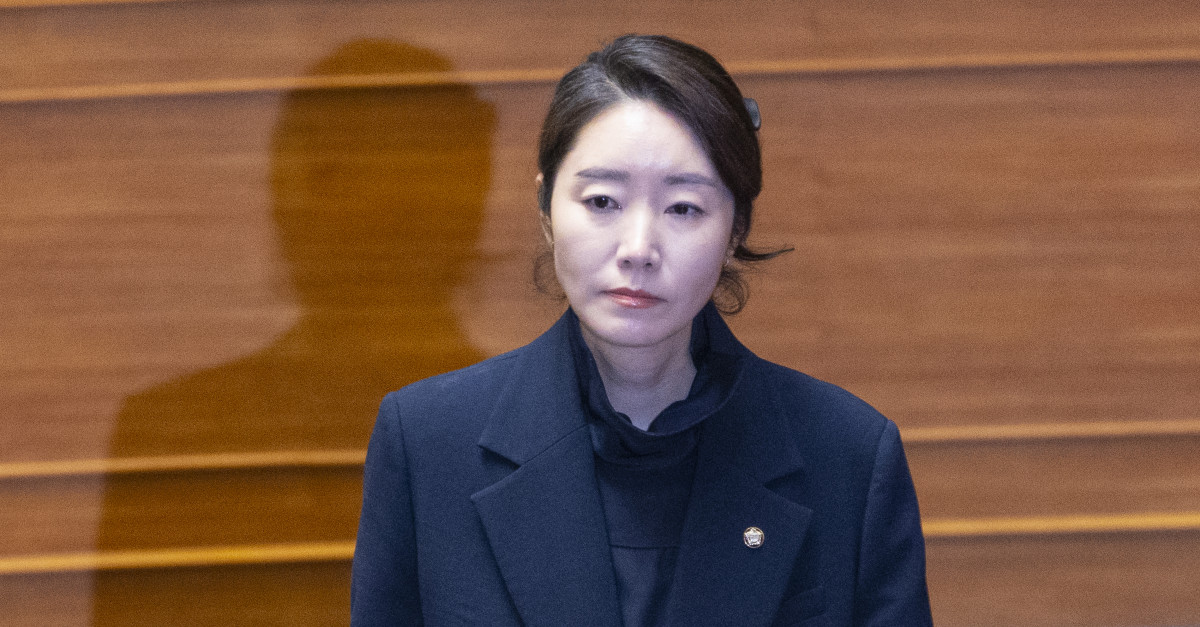 ▲신상발언 향하는 강선우 의원. 2026.2.24 (연합뉴스)