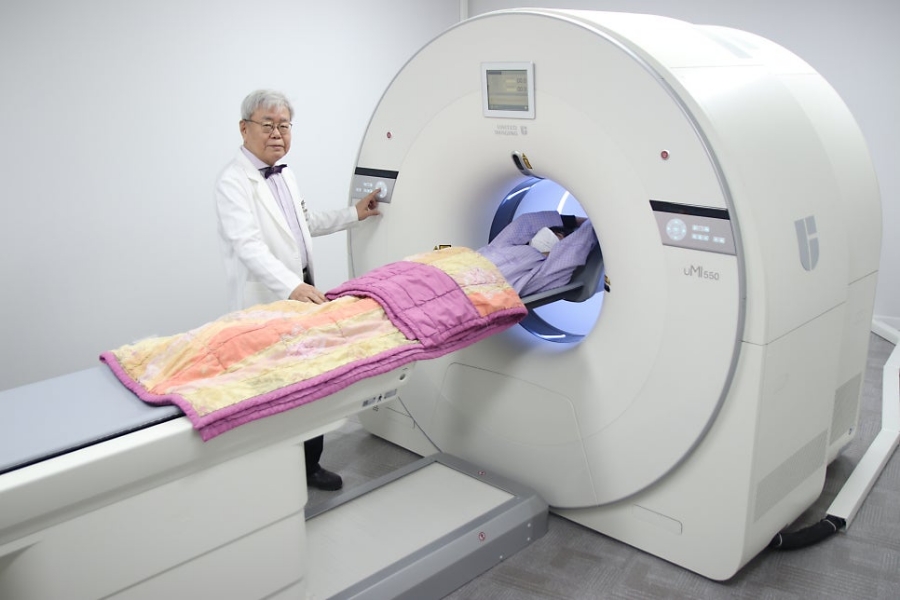 ▲디지털 PET-CT 시술사진 (사진제공=온병원)