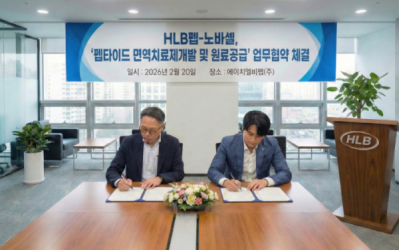 HLB펩, 노바셀과 ‘펩타이드 면역치료제’ 개발·공급 협력