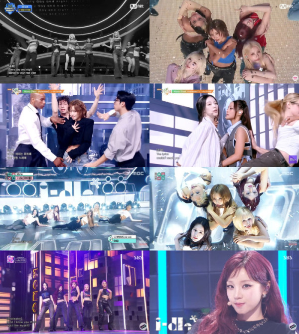 ▲ i-dle (아이들)(사진=각 방송국)