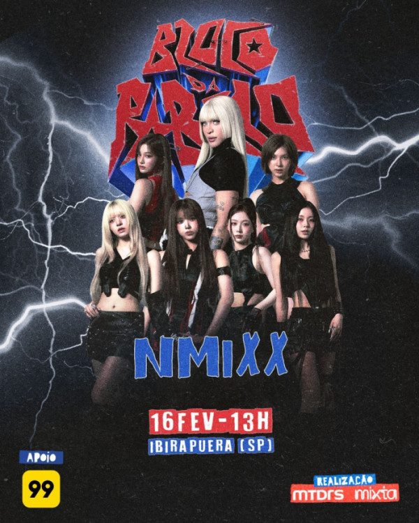 ▲엔믹스가 브라질 카니발에 참여한다.(사진제공=Pabllo Vittar)