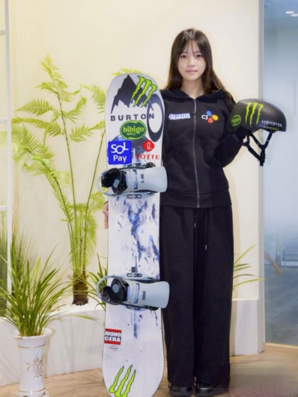 ▲최가온 선수(사진=최가온 SNS)