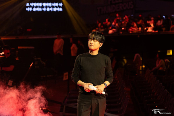 ▲이찬원 콘서트 리허설(사진제공=티엔엔터테인먼트)