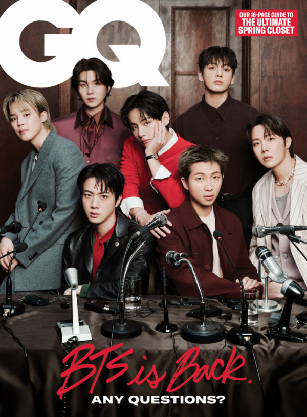 ▲방탄소년단(사진 출처 = GQ)