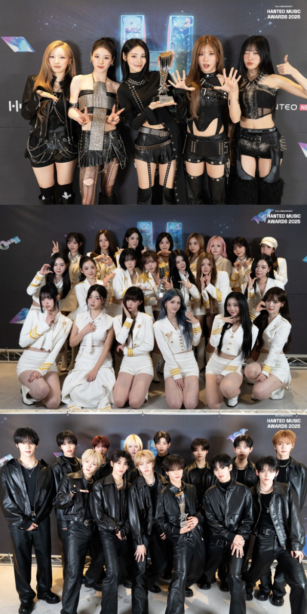 ▲아르테미스, 트리플에스, 아이덴티티(사진=한터글로벌 제공)
