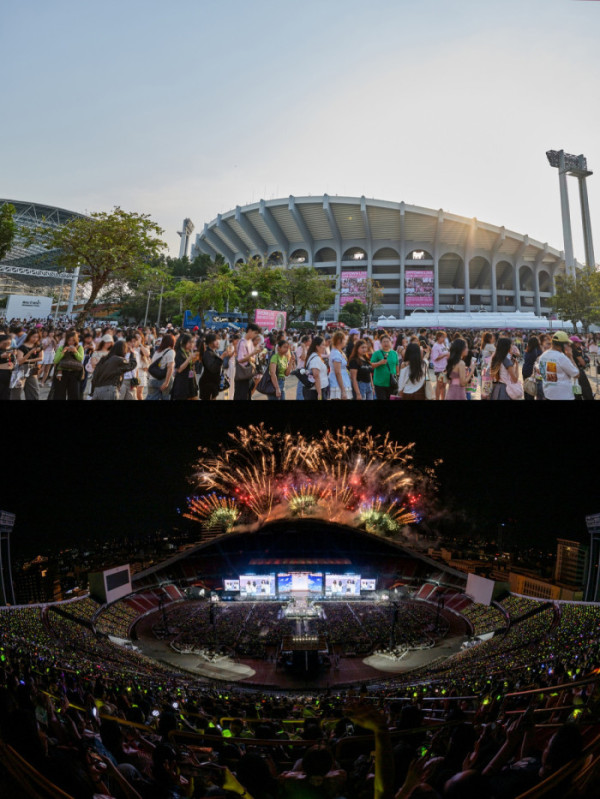 ▲SMTOWN LIVE 방콕 공연(사진제공=SM엔터테인먼트)