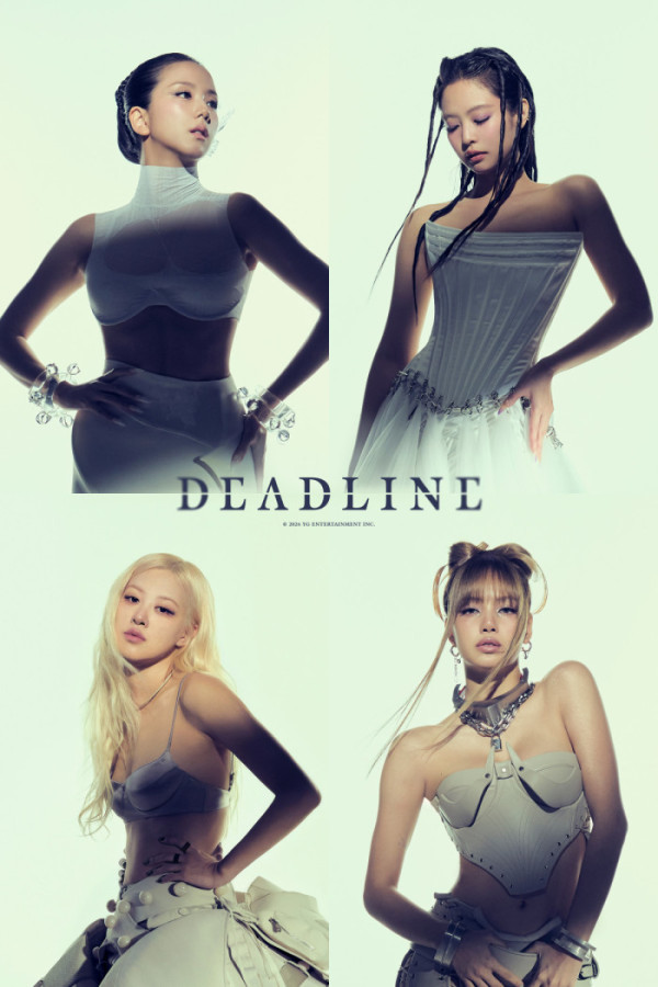 ▲블랙핑크 'DEADLINE' 비주얼 포스터(사진제공=YG)