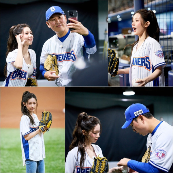 ▲'최강야구' 미연(사진제공=JTBC)