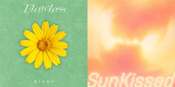 ▲민호 일본 싱글 'Flawless', 'Sunkissed' 디지털 커버(사진제공=SM)
