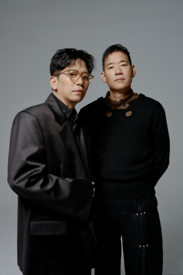 ▲이적X김진표(사진제공=뮤직팜엔터테인먼트 )