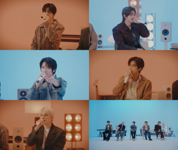 ▲투모로우바이투게더(TXT) 메들리 라이브(사진제공=빅히트뮤직)