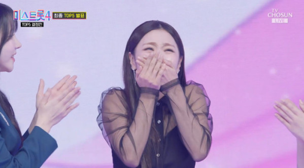 ▲'미스트롯4' 준결승 1위 허찬미(사진=TV조선 방송화면 캡처)