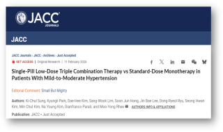 한미약품, ‘아모프렐’ 3상 美심장학회 저널 JACC 게재