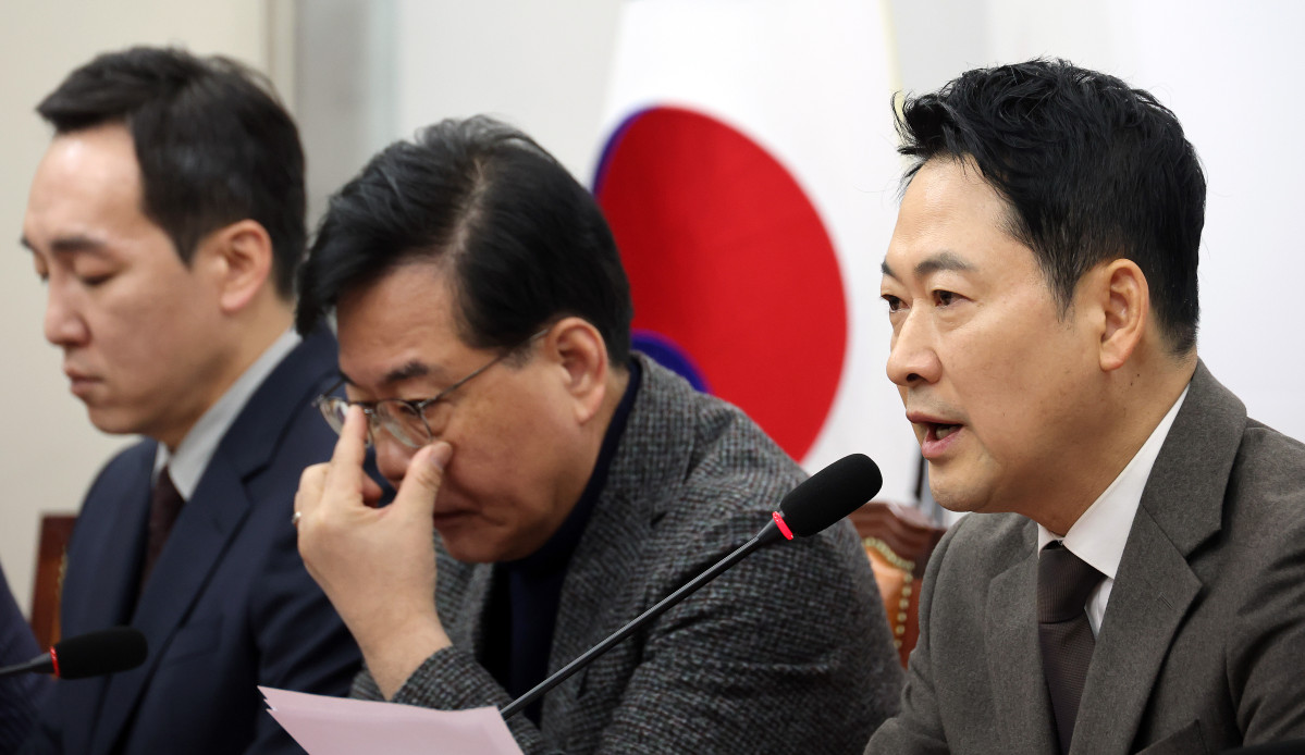 ▲국민의힘 장동혁 대표가 2일 국회에서 열린 최고위원회의에서 모두발언을 하고 있다. (사진=연합뉴스)
