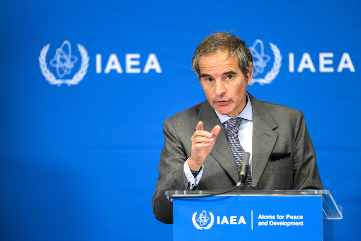 ▲라파엘 그로시 국제원자력기구(IAEA) 사무총장. (EPA연합뉴스.)