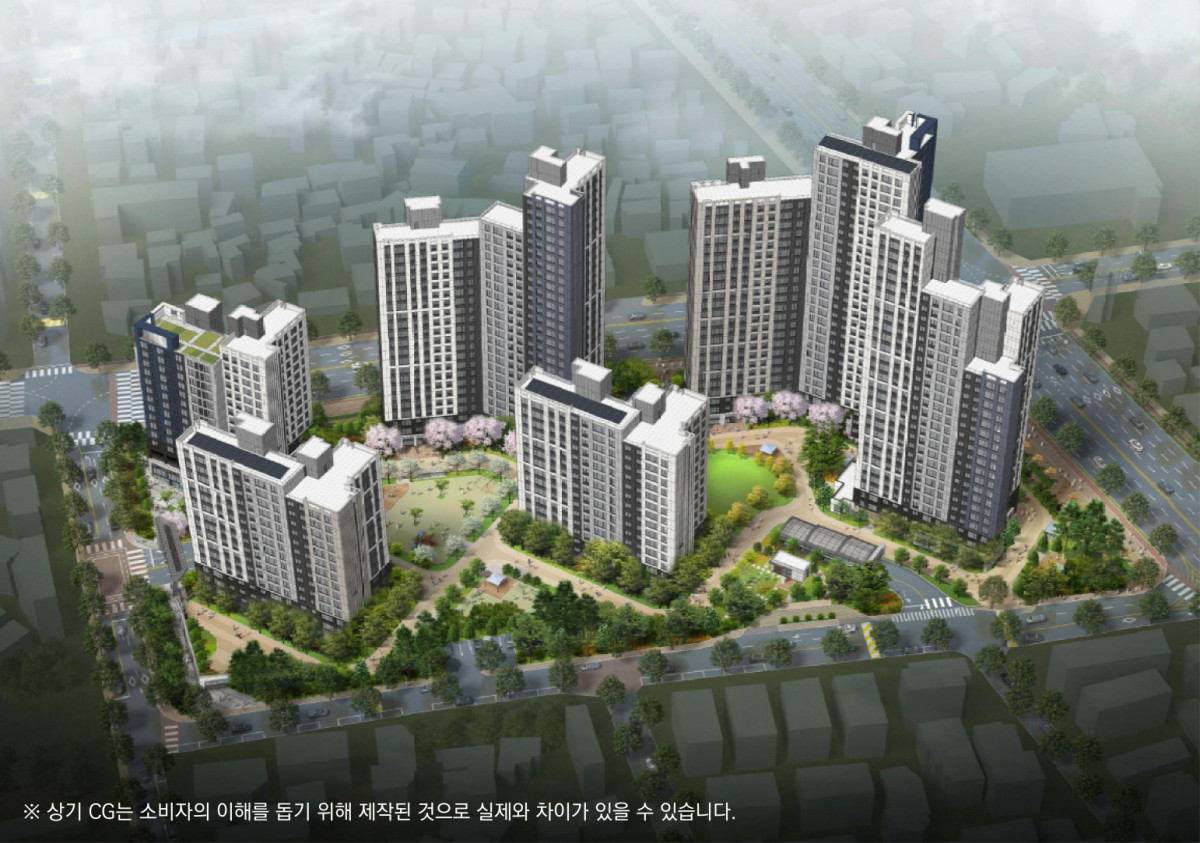▲두산위브 더센트럴 수원 조감도 (두산건설 제공)