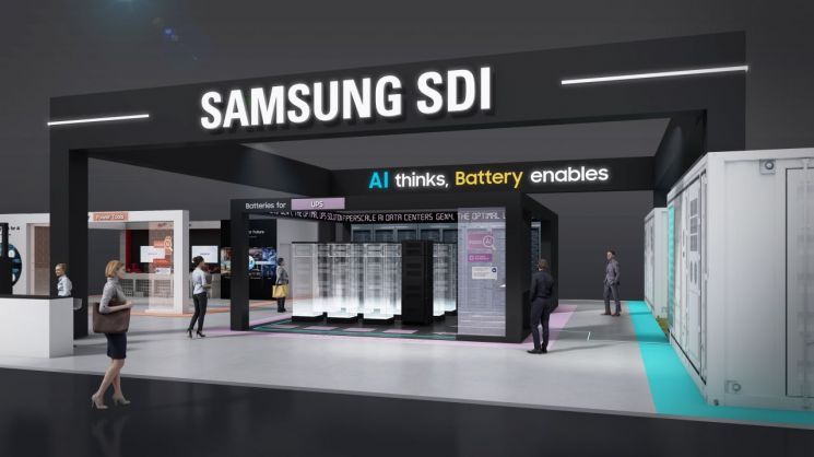 ▲삼성SDI 인터배터리 2026 부스 조감도 (삼성SDI)