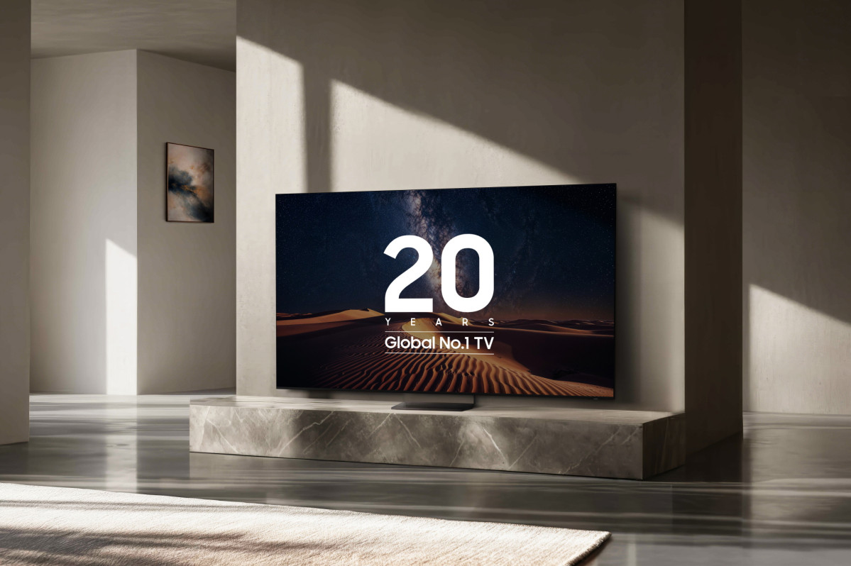 ▲삼성전자가 20년 연속 글로벌 TV 시장 1위를 달성했다. (사진=삼성전자)