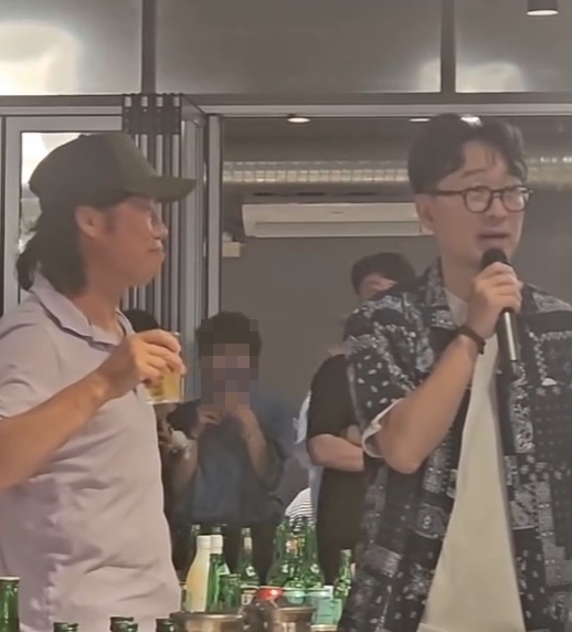 ▲'왕사남' 쫑파티(사진=온라인 커뮤니티)