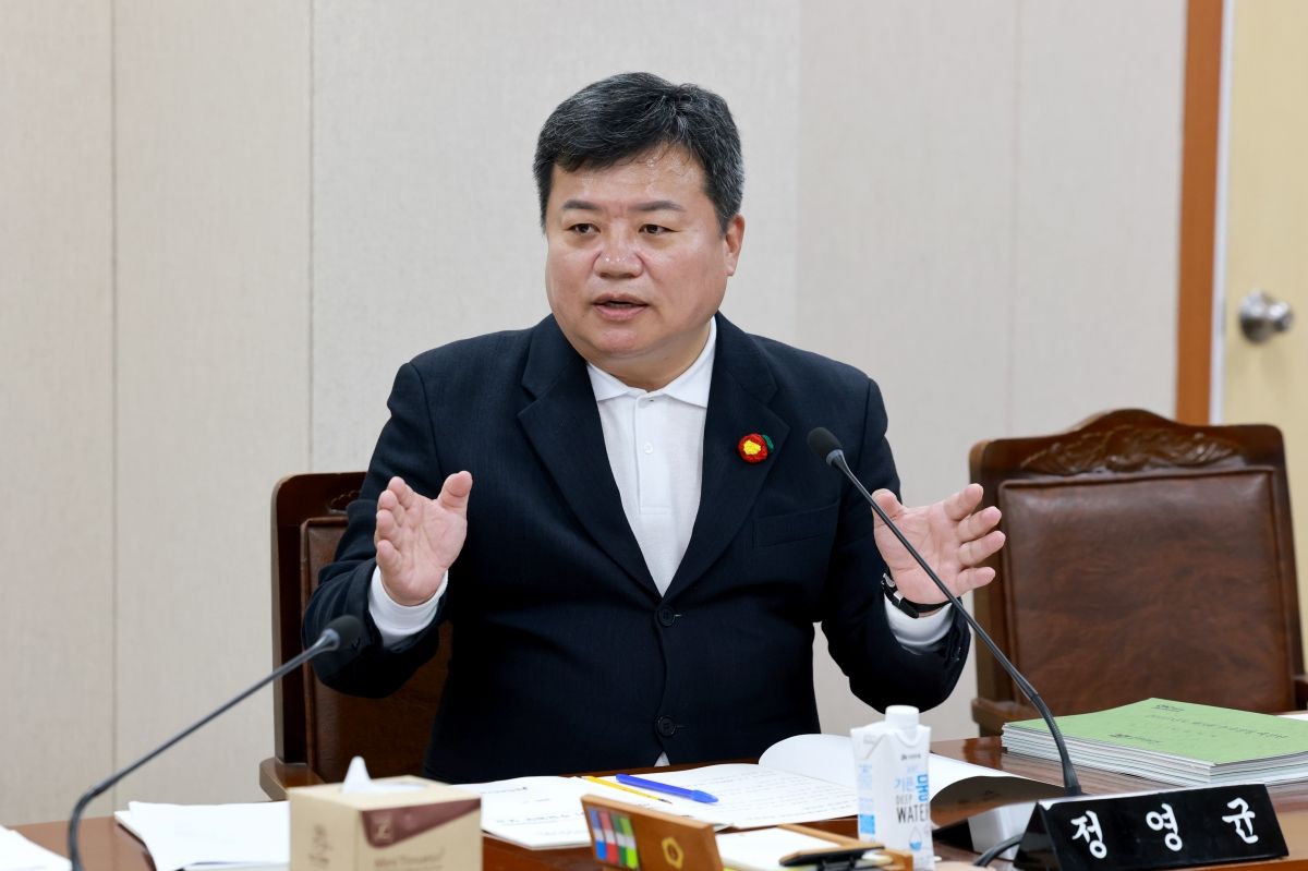 ▲정영균 전남도의회 의원, (사진제공=전남도의회)