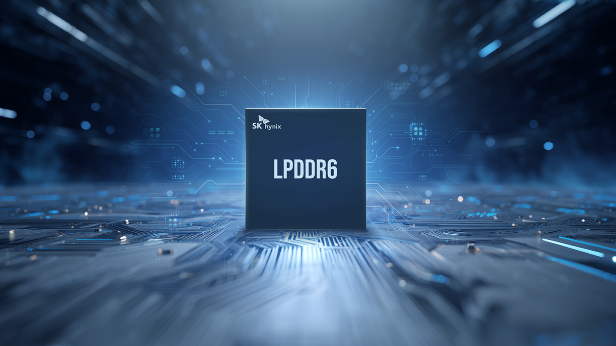 ▲SK하이닉스가 10나노급 6세대(1c) 공정을 적용한 16Gb(기가비트) LPDDR6 D램을 개발하는 데 성공했다. (사진=SK하이닉스)