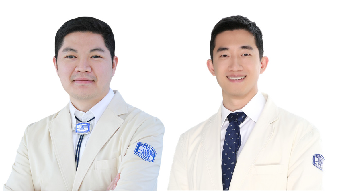 ▲성필수 가톨릭대학교 서울성모병원 소화기내과 교수(왼쪽), 탁권용 가톨릭대학교 서울성모병원 소화기내과 임상강사 (사진제공=서울성모병원)