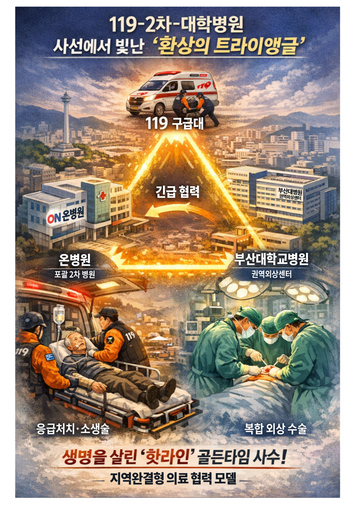 ▲환상의 트라이앵글 (사진제공=온병원)
