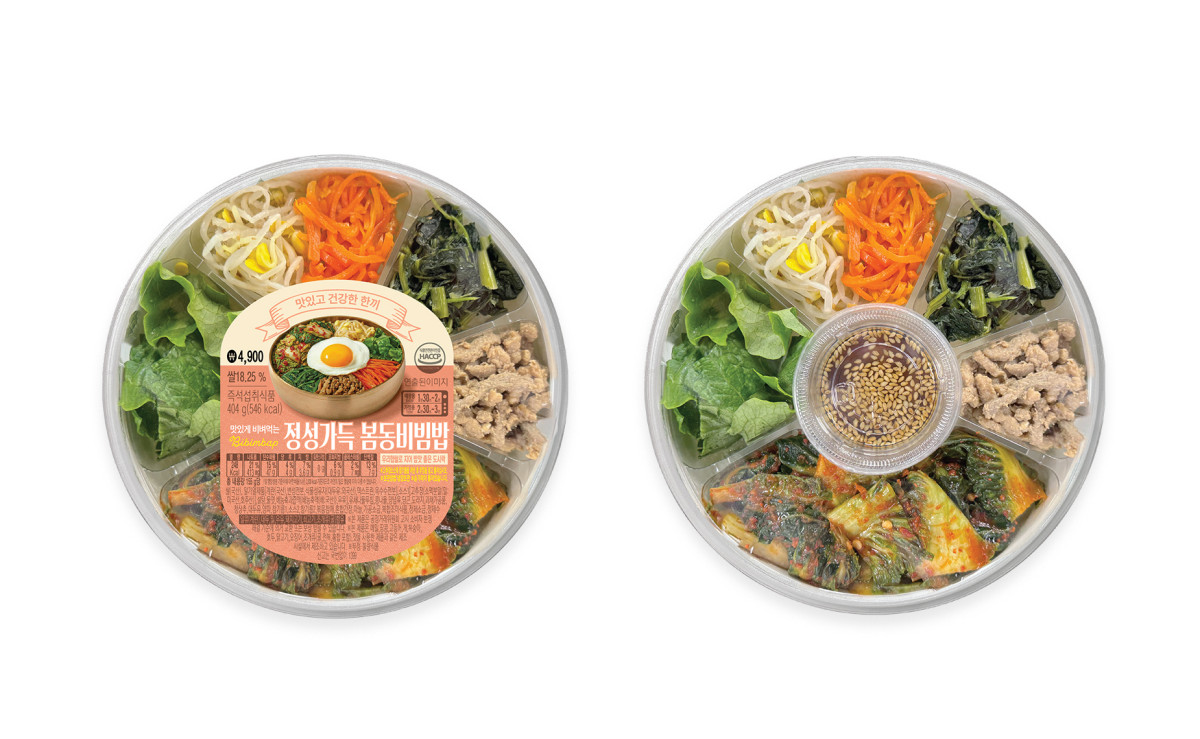 ▲GS25가 봄 시즌을 맞아 선보이는 정성가득 봄동비빔밥  상품 이미지. (사진제공=GS리테일)