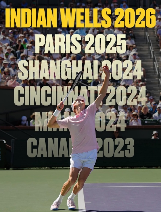 ▲야닉 시너, 인디언웰스 오픈 우승 (출처= BNP Paribas Open 공식 인스타그램 캡처)