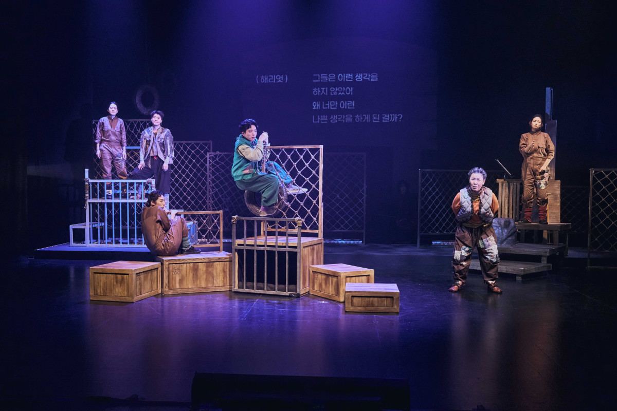▲강동문화재단이 제작한 연극 ‘해리엇’ 공연 현장. (사진 제공 = 강동구)