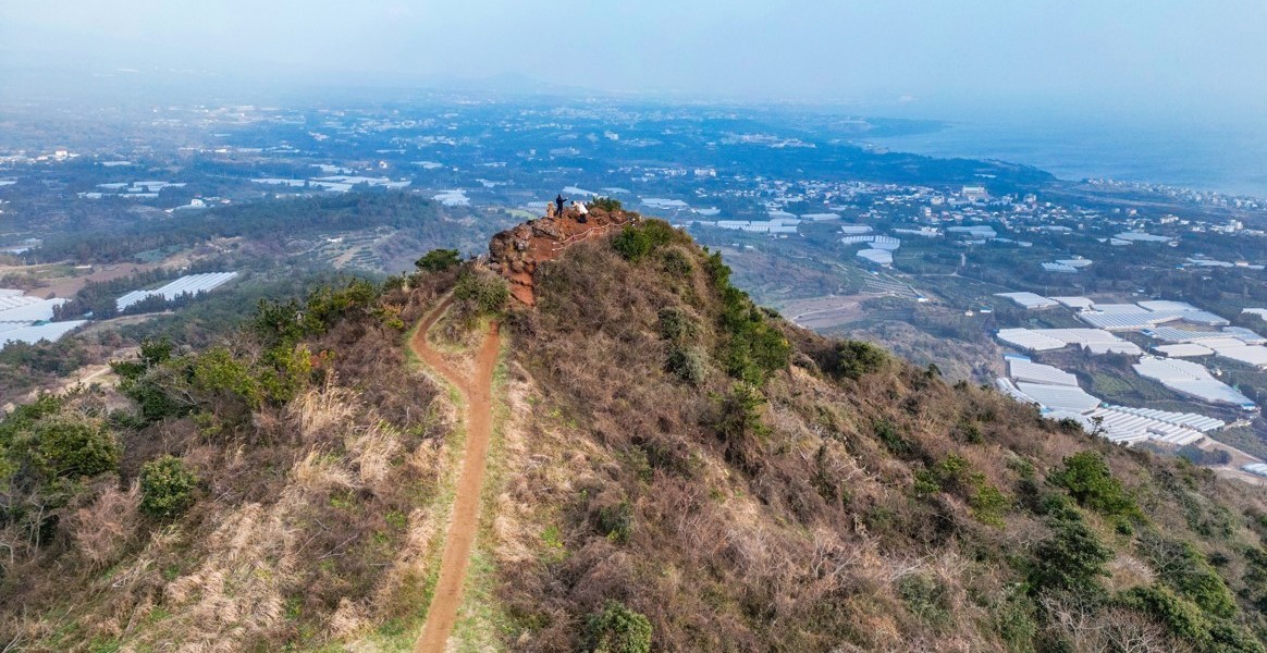 ▲제주 군산오름. (사진제공=연합뉴스)