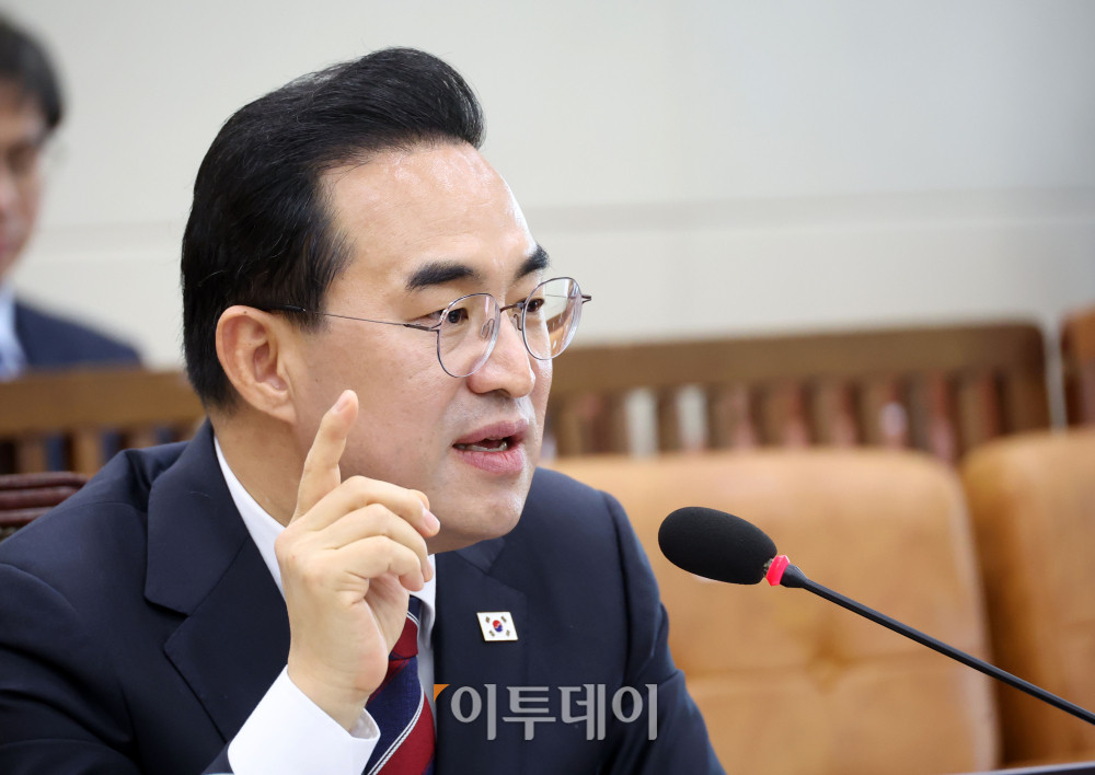 ▲박홍근 기획예산처 장관 후보자가 23일 서울 여의도 국회 재정경제기획위원회에서 열린 인사청문회에서 의원 질의에 답하고 있다. 고이란 기자 photoeran@