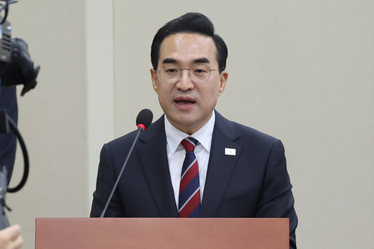 ▲인사말 하는 박홍근 후보자 (연합뉴스)