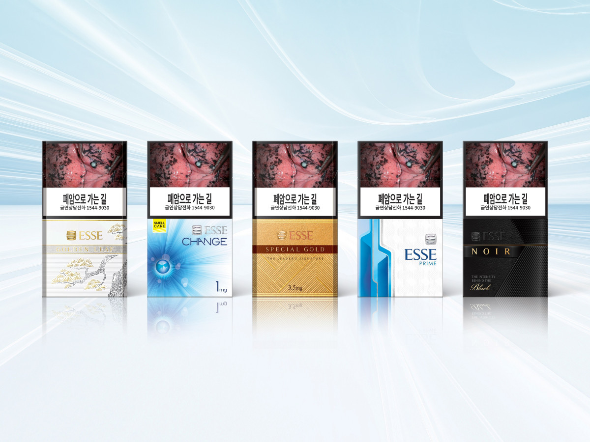 ▲KT&G가 초슬림 담배 브랜드 에쎄(ESSE)의 지난해 해외시장 연간 매출이 1조원을 돌파했다고 24일 밝혔다. (사진제공=KT&G)