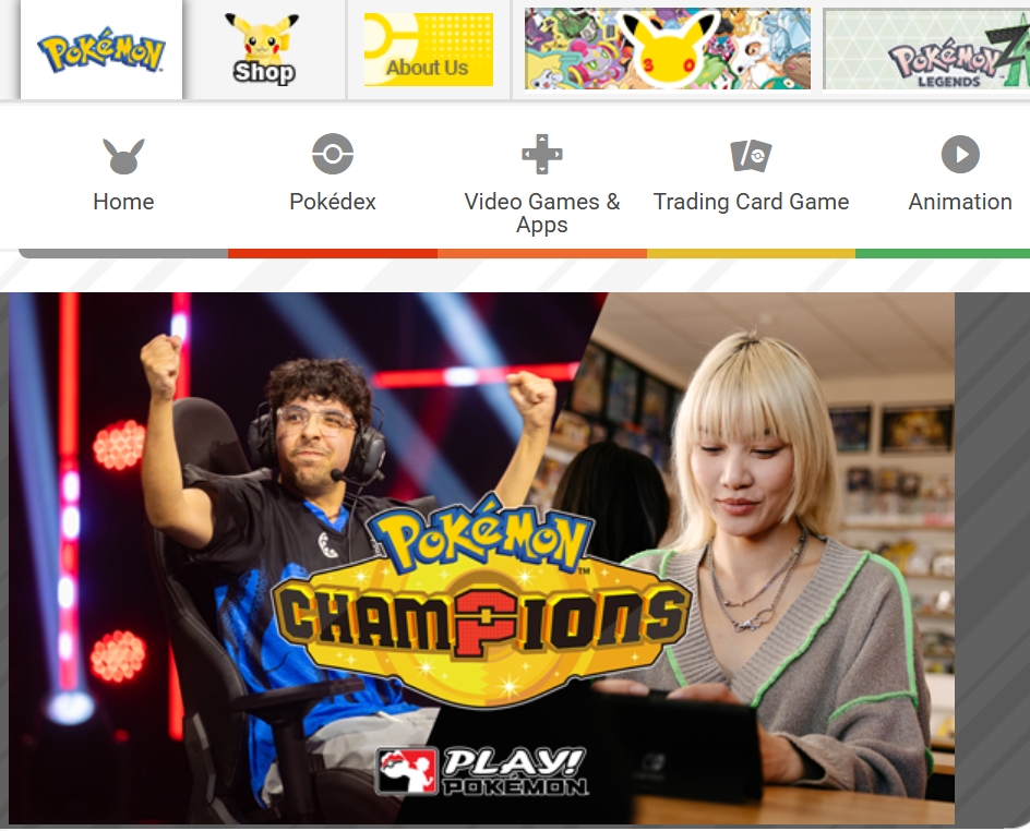 ▲포켓몬 대회 판 바뀐다…'포켓몬 챔피언스' 출시일은? (출처=포켓몬 공식 홈페이지 캡처)
