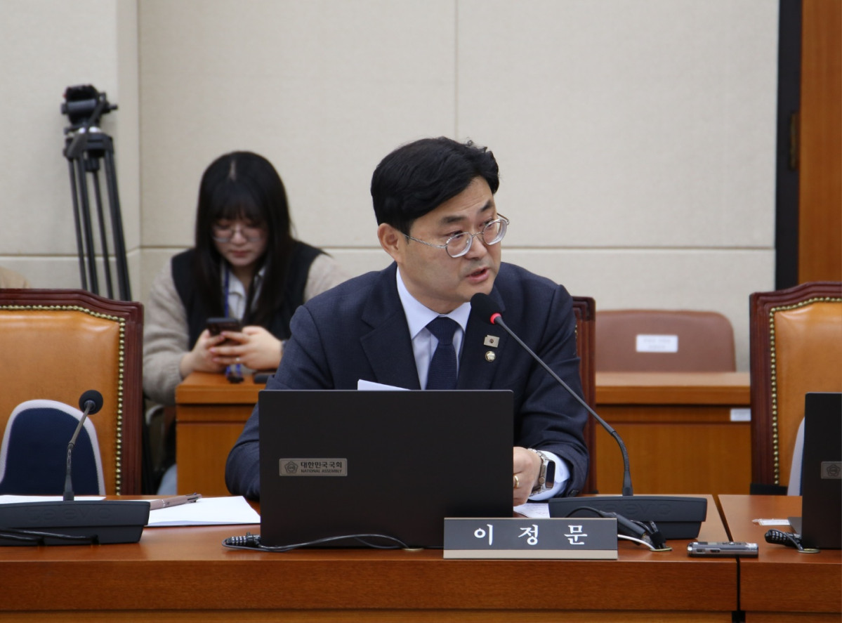 ▲이정문 더불어민주당 의원