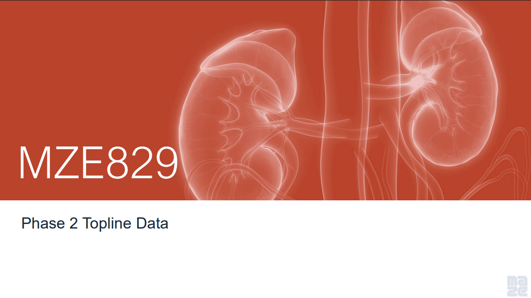 메이즈, '경구 APOL1 저해제' 신장질환 2상 성공