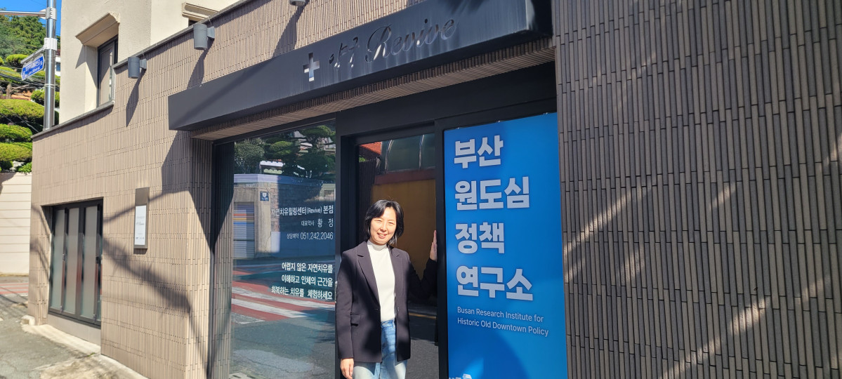 ▲더불어민주당 부산서구청장 황정 예비후보 (사진제공=황정 예비후보)